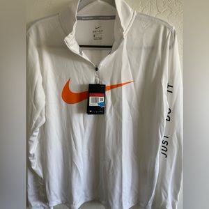 Nike Dri-Fit Long sleeve running quarter zip shirt